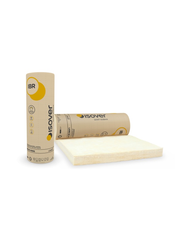 Panneau Isover GR 32 revêtu kraft – 100 mm