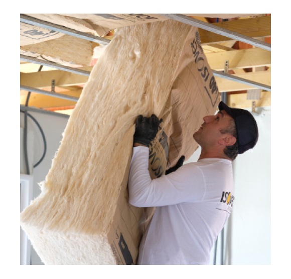 Rouleau Isover IBR nu – 100 mm - détail produit