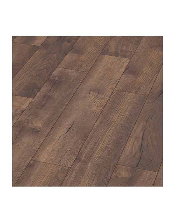 Parquet 8Mm Mega Plus Clic Ac4 Chene Petterson Fonce