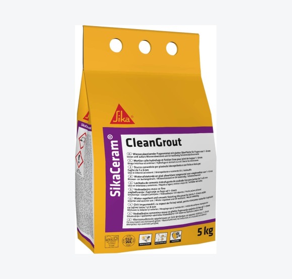 Sikaceram Clean Grout Blanc Mortier De Jointement 5Kg - détail produit