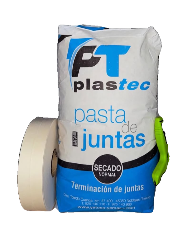 Enduit Plastec pasta de juntas - séchage normal